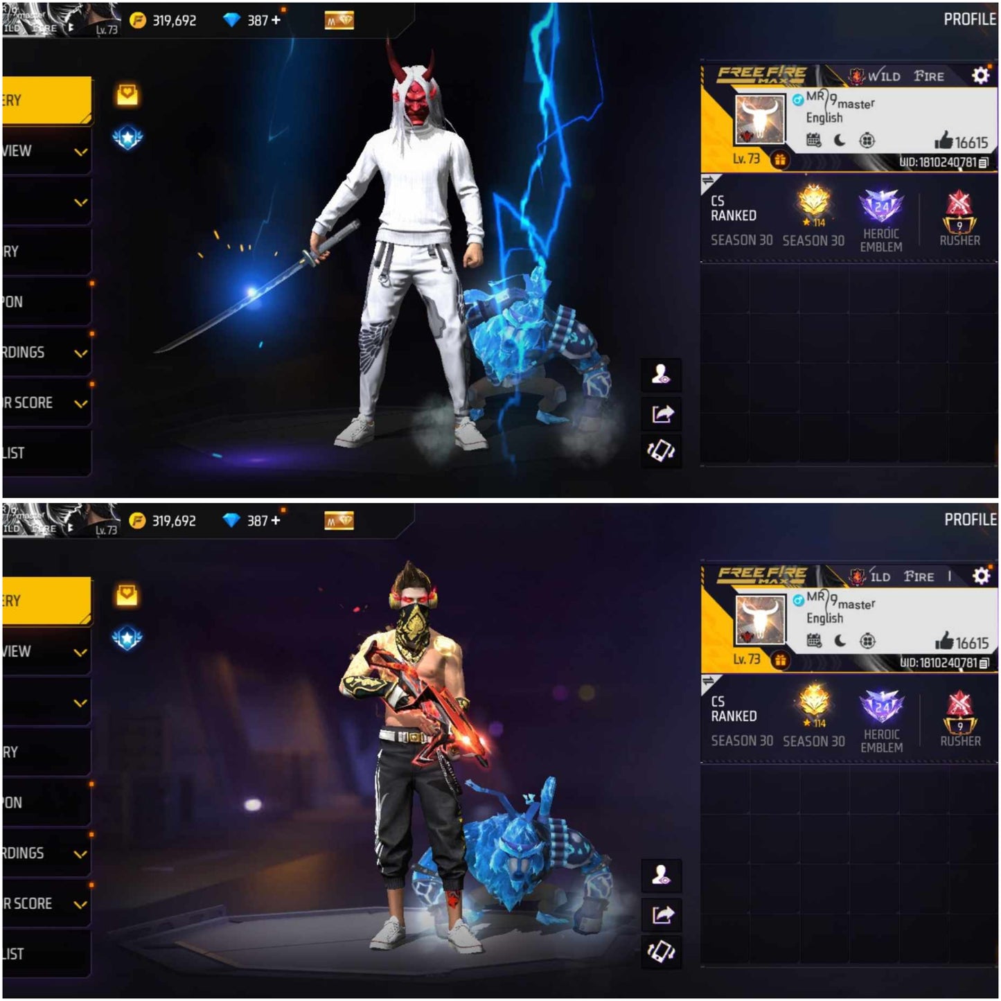 Free Fire Account "Full acces"