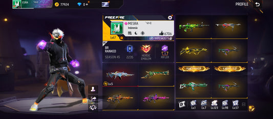 Free Fire account "Full Acces"