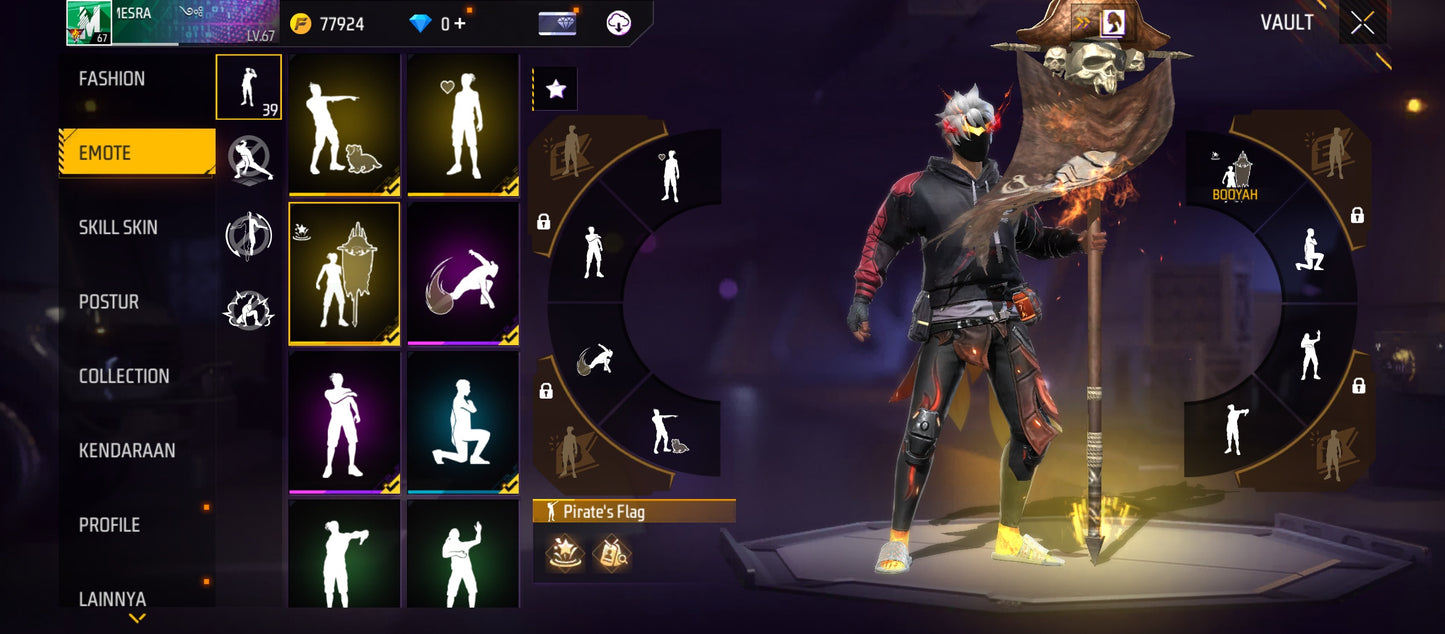 Free Fire account "Full Acces"