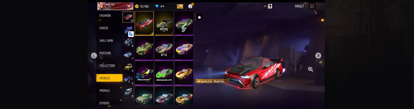 Free Fire Account Lv64 "Full Acces"