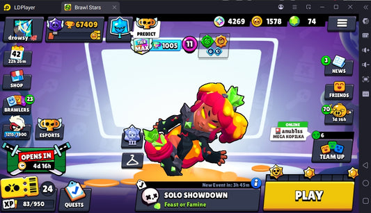 Brawl Stars 198 SKINS 67.409 CUPS "Full Acces"